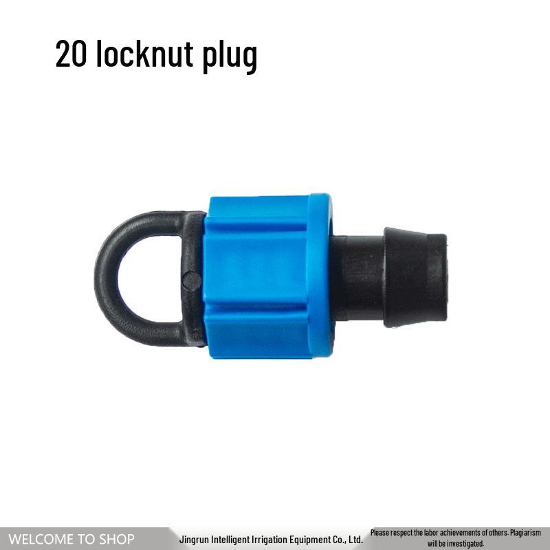 16-teiliges Tropfbewässerungs-Zubehörset: Verbinder, Sprinkler, Band und T-Stücke für die landwirtschaftliche Bewässerung