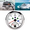 85mm 120kmCelsiush GPS Speedometer 0‑8000rpm Tachometer Gauge LCD Multicolored Backlight for Car Boat Yacht RV Truck