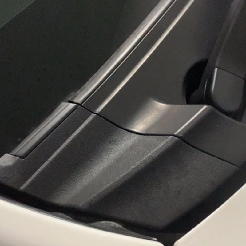 Cowl Side Panel Pair Black Replacement Trim for Windshield Wiper Cowl Sides, Left Right Pieces, Part Numbers 55084-0D010 55083-0D040
