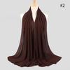 Lain Pearl Bubble Chiffon Diamond Rhinestone Shawl Scarf High Quality Shimmer Beads Headband Wrap Foulard Muslim Hijab Sjaal