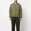 Y-3 Quilted Baseball Collar Straight Hem Zipper Pilot Jacket Men Jackets Olive-Green HT4478