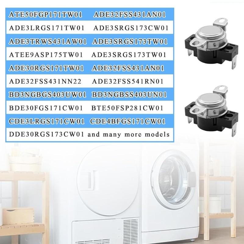 Energy Efficient High Limit Thermostat for Dryers Providing Optimal Drying Performances and Automatic Reset Function