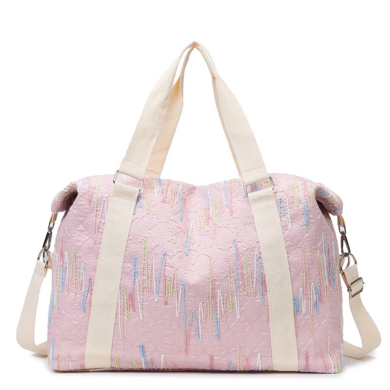 Fresh and Lightweight Short-distance Portable Travel Bag for Women's Trendy Yoga Bag for Picnics and Ingredients Storage Bag