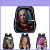 Harley Quinn Large Capacity Lightweight Oxford Fabric School Backpack For Kids