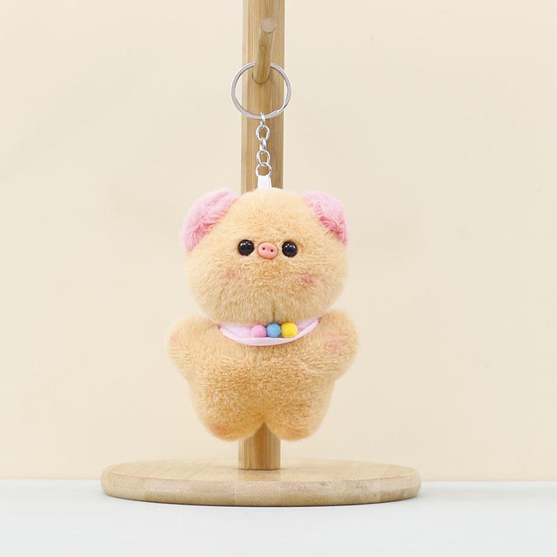 Plush Pig Keychain With Pp Cotton Filling For Kids And Collectors