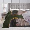 Revenged Love Flannel Blanket Winter  Warm Soft Bedding Throws for Girls Boys Couch Chair Novelty Bedspread Sofa Bed Cover