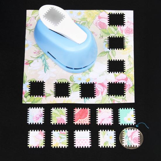 Rectangular Postage Stamp Craft Punch Stamp Embossing Tool for Scrapbooking DIY Card Making Easy to Operate Paper Punch