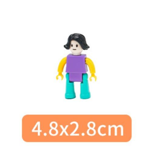 Large Color Window Magnetic Sheet Loose Magnetic Building Block Supplement Bag Magnetic Children'S Educational Toys Magnetic Attraction