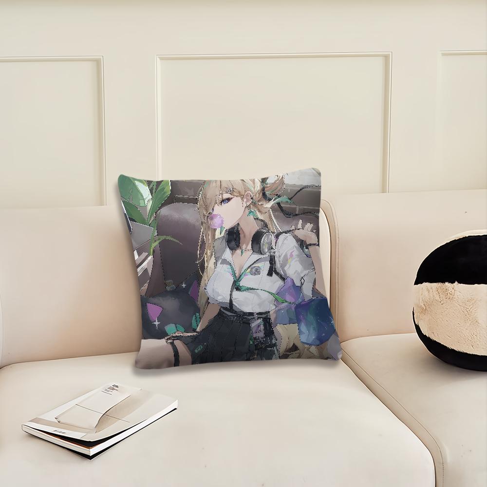 Game Wuthering Waves LYNAE cushion cover Pillow Cover Decoration Room Home Sofa living Office Car Nordic Simplicity