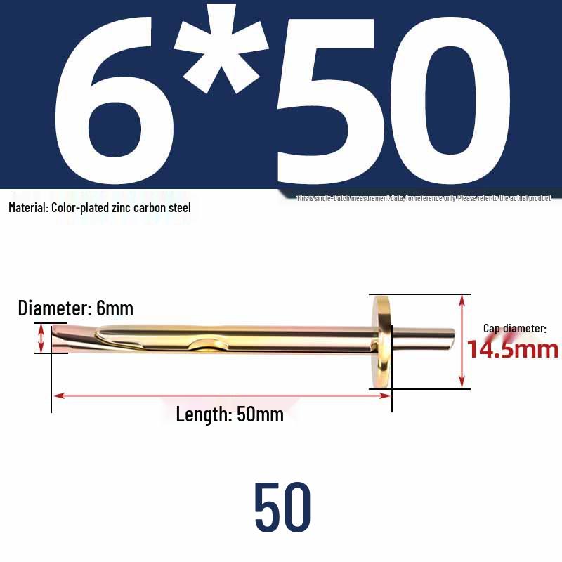 6mm Zinc Wall Anchor & Expansion Screw for Concrete
