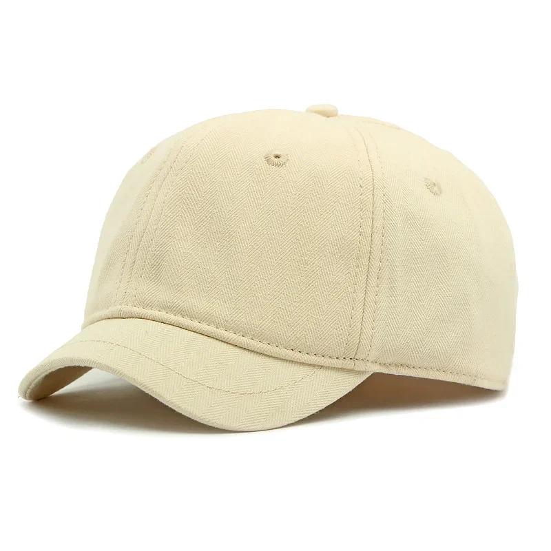 Spring and Summer Cotton Solid Casquette Baseball Cap Adjustable Outdoor Snapback Hats for Men and Women 42
