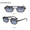 UV400 Polygon Sunglasses Large Frame Multicolor Eyewear Double Beam Sun Glasses  Unisex