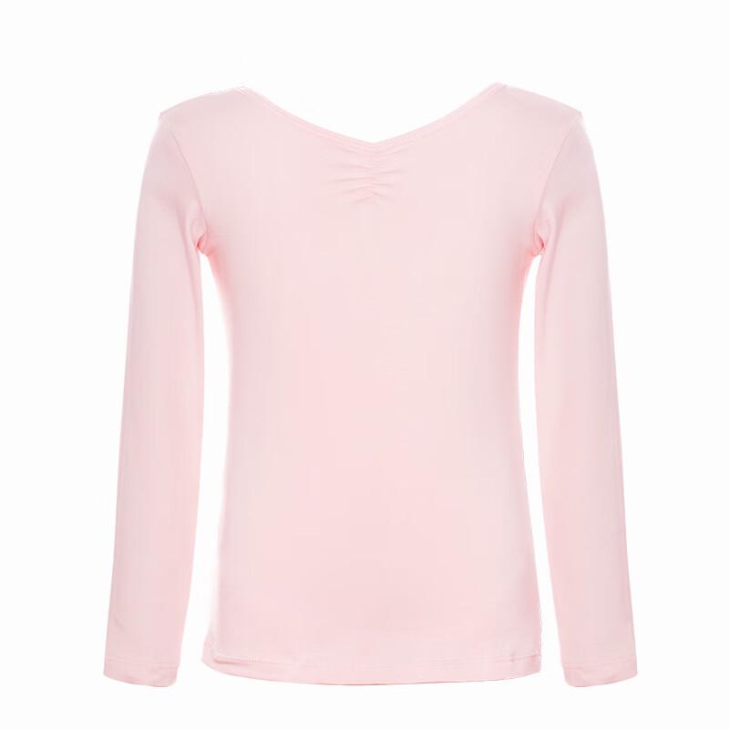 Girls' Breathable Cotton Long-Sleeve Ballet Dance Top