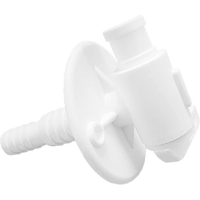 (2 Pack) 22223 RV Water Tank Drain Valve, Compatible With 3/4" & 1/2" Vinyl Tubing, Durable Plastic Drain Valve For Camper, Travel Trailer, And RV