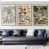 Vintage Plants Mushroom Medicine Flower Insect Butterfly Poster Paper Print Home Bedroom Entrance Art Painting Decoration