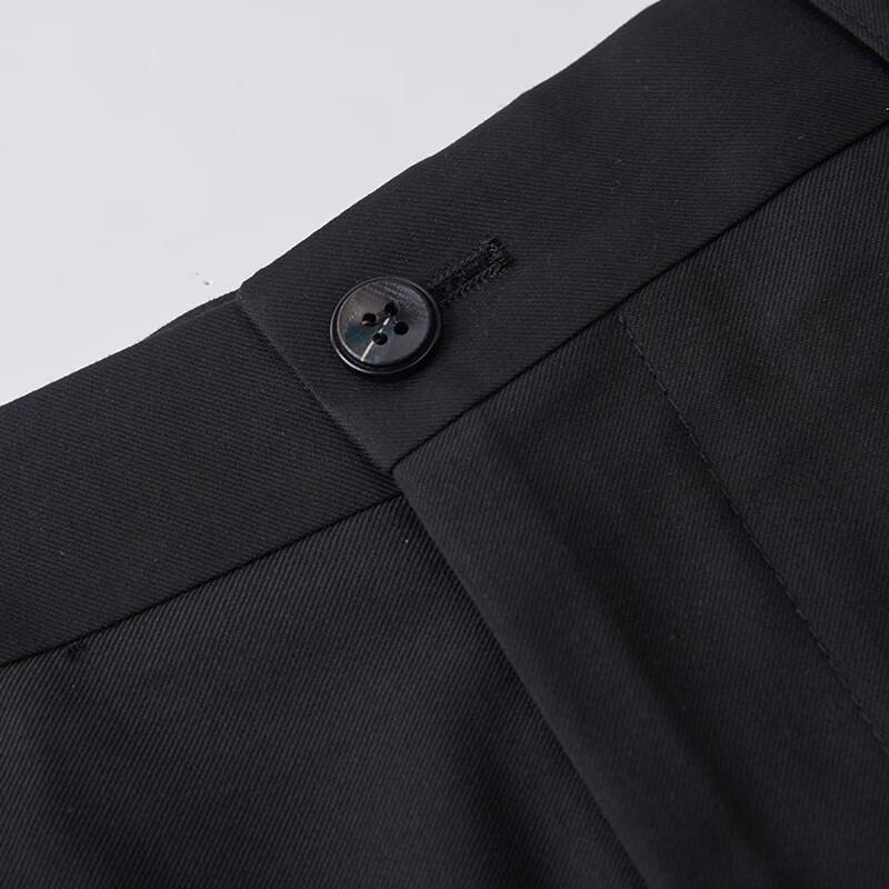 Teluoman Women's Stretch Wrinkle-Free Straight-Leg Suit Pants