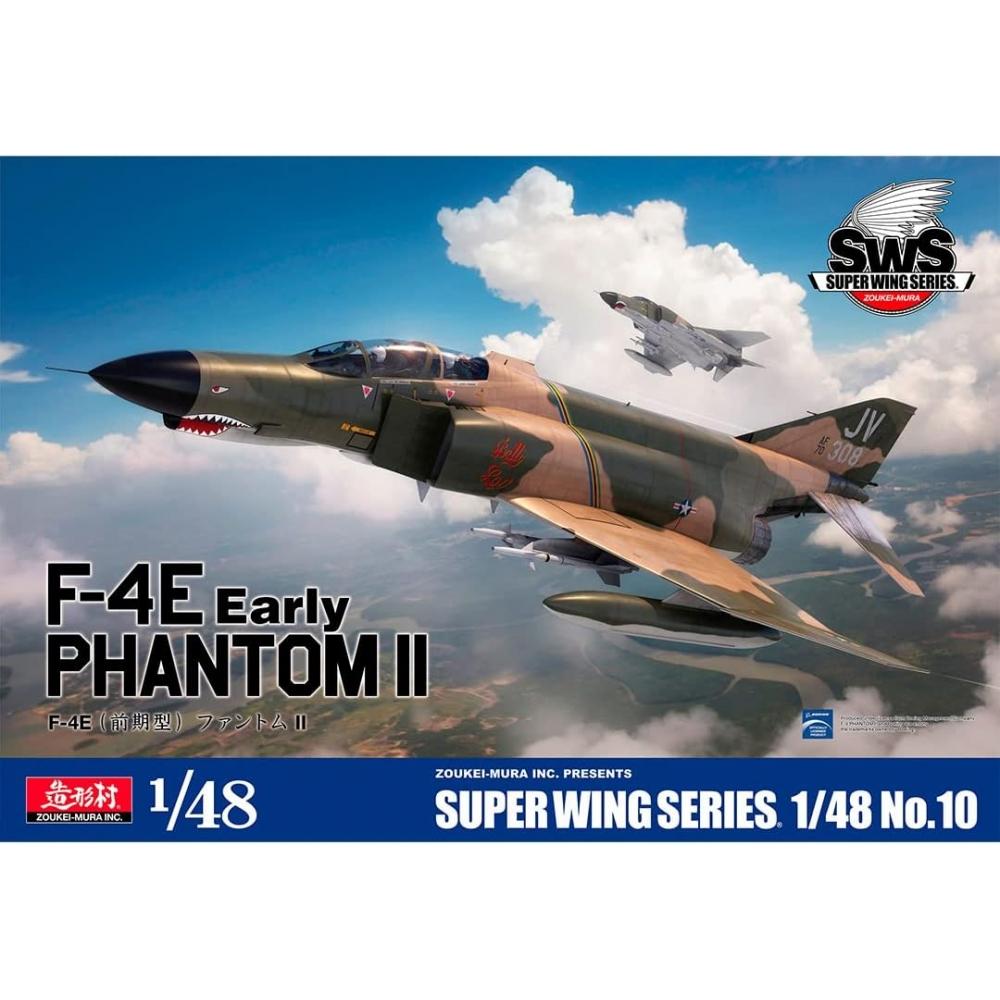 

Super Wing Series Sws 1 48 Scale F 4e Early Model Phantom Ii Plastic Model