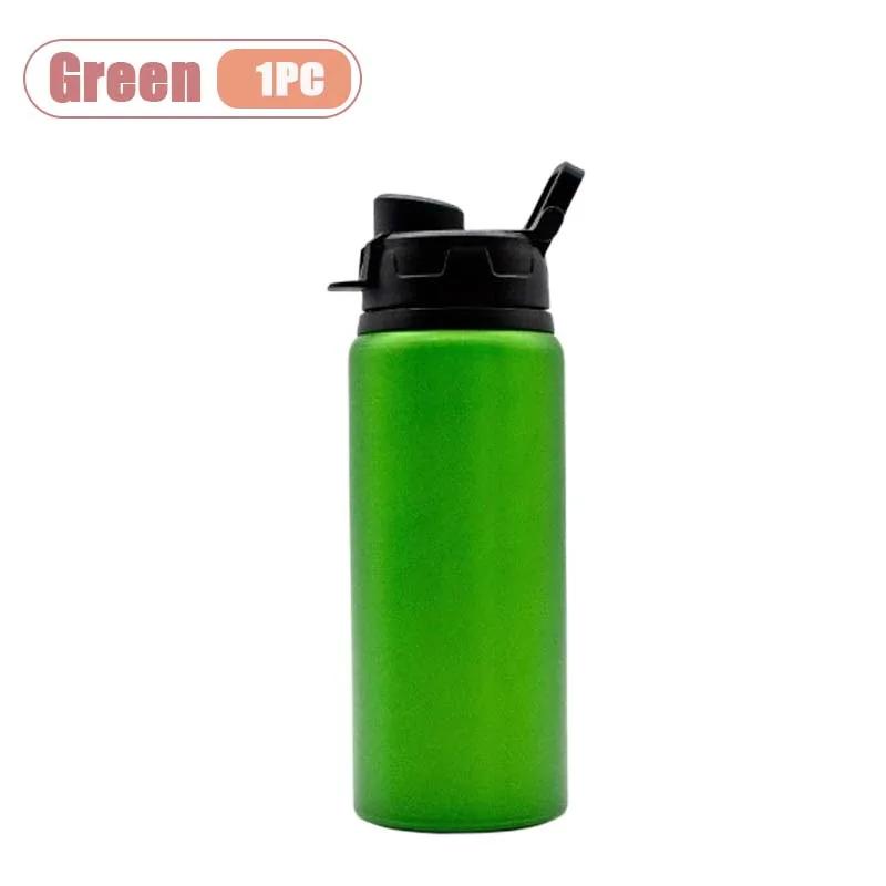 

Portable Water Bottle Outdoor Sports Travel Cup Metal Drinking Bottle for Cycling Hiking Gym Leakproof Reusable Water Container 600ml