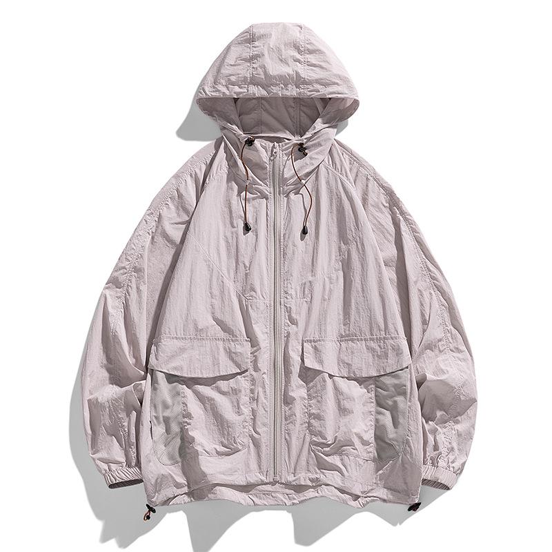 Dopamine UV Protection Couple's Windbreaker: Lightweight, Breathable Summer Skin Clothing for Men & Women, Ideal for Climbing & Outdoor Activities.