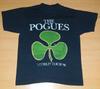 Vtg The Pogues Band Världsturné 91 Bomull Svart Alla Storlekar Unisex T-shirt TR109 Unisex T-shirt