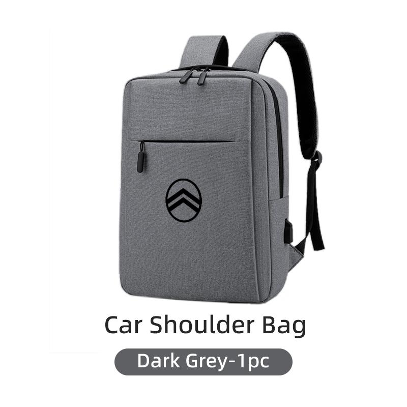 Business Shoulder Work Bag USB Chargring Travel Computer Backpack For Citroen C4 C3 C5 C2 Berlingo Celysee Cactus Picasso Grand