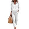 Women's Casual Hoodie Jacket Set for Fall and Winter, Comfortable Fashion Outfit