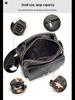 Captain Niu Men's Genuine Leather Crossbody Bag - Trendy, Casual, and Multifunctional