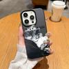 Schwarzes Bergketten-Silikon-Case für iPhone 17 Pro Max 16 13 12 11 15 14 Pro Handyhüllen für iPhone 16E 13 Pro 17E 11 14 15