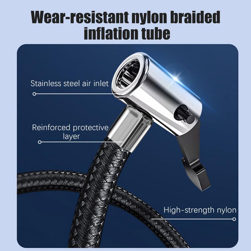 Portable Smart Electric Pump Electric Tire Inflator Cordless Smart Cycle Air Compressor Multifunctional Smart Auto Pump