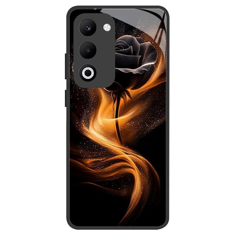 For OPPO A5 A5M Case Luxury Tempered Glass Phone Case For Oppo A5i Pro Shockproof Hard PC Back Cover Camera Protection Fundas