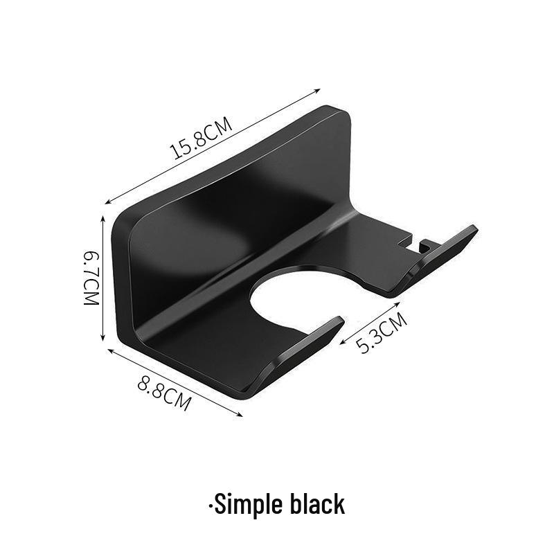 

Настенный держатель для фена для ванной комнаты без сверления - Многофункциональная полка