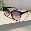 KAMMPT Vintage Cat Eye Sunglasses 2024 New Women Stylish Oversized Candy Color Outdoor Shades Fashion Brand Design Sun Glasses
