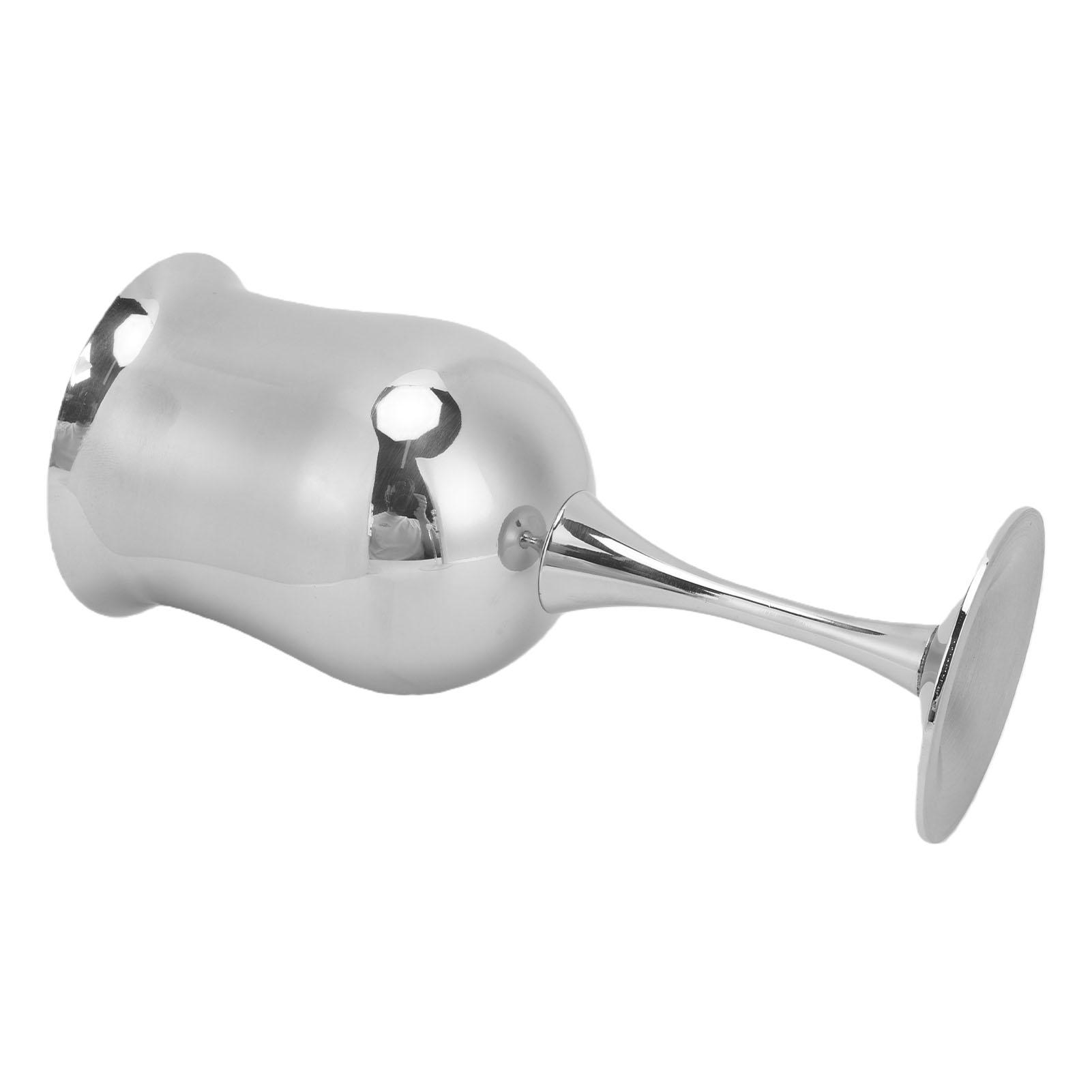 Roestvrij Staal   Fluit, 310ml Cocktailglazen   Glazen, Met Metalen Steel   Glazen IJs Dessertbeker voor Drinkgerei Bar Feest P