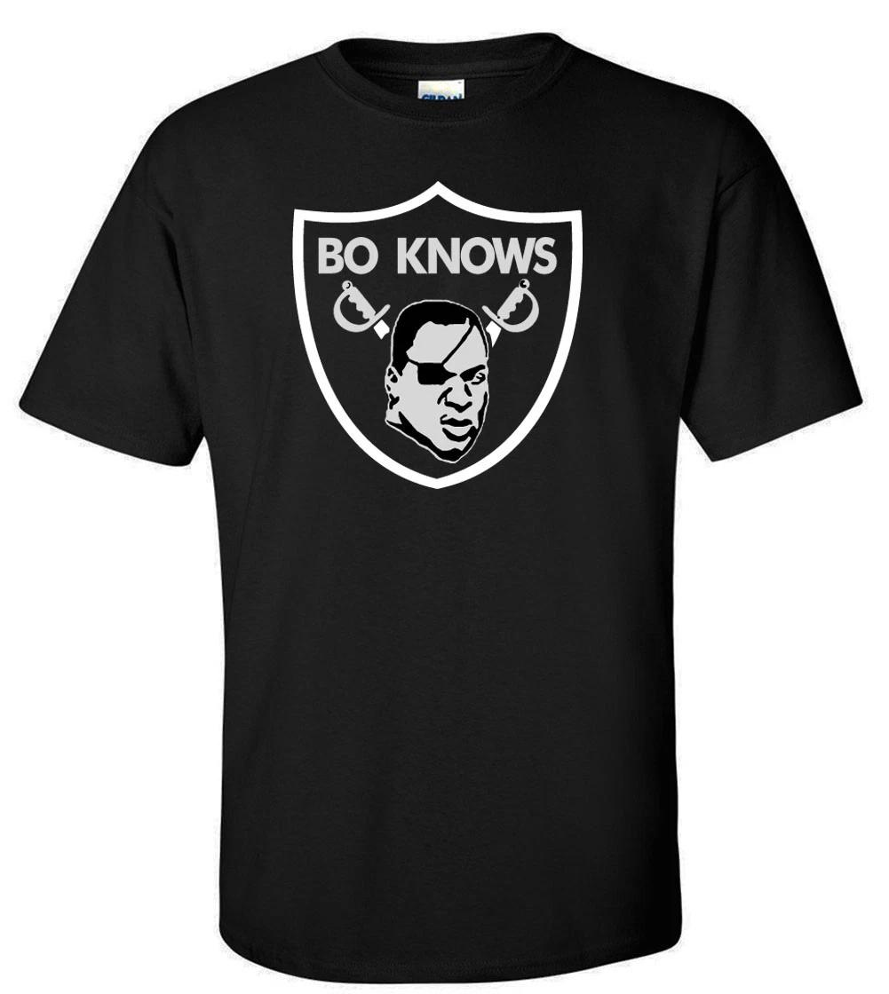 Bo Jackson Los Angeles Raiders Bo Knows Logo T-Shirt L