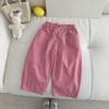 Children's Summer Solid-Color Lightweight Shorts: Loose-Fitting Casual Pants for Babies