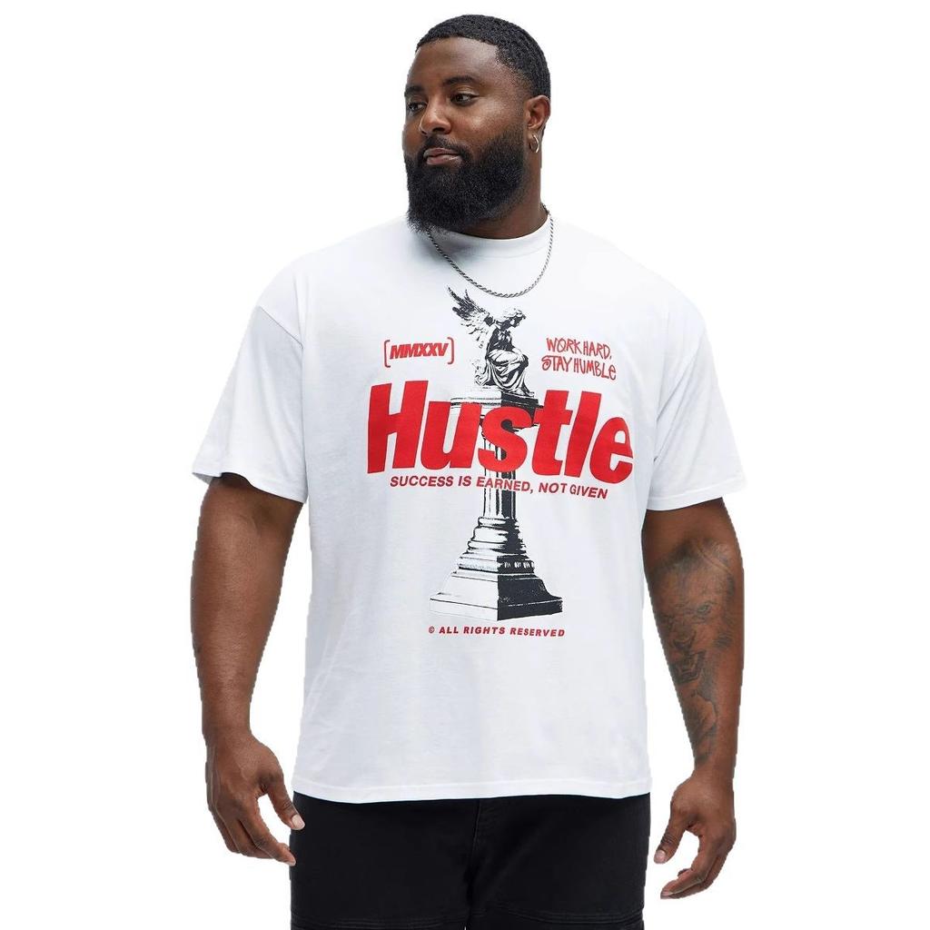 Summer New Trendy Clothes Go Out Men's Casual Short-sleeved T-shirt