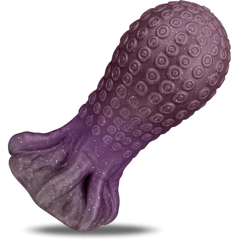 Super Thick Octopus Tentacle Anal Plug  Silicone Shaped Anal Plug With Suction Cup  Dual-purpose Anal And Vaginal SM Sex Toy