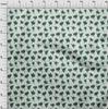 oneOone Cotton Flex Green Fabric Florals Dress Material Fabric Print Fabric By The Yard 40 Inch