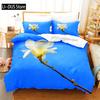 Flower Plants Bedding Set Duvet Cover Set 3d Bedding Digital Printing Queen Size Bedding Set Fashion Design