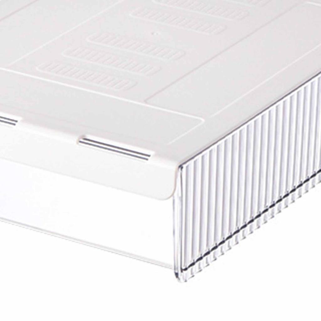 Schreibtischschublade Stilvoller Minimalismus Stil Große Kapazität Klare Schreibtischaufbewahrungsbox für Besteck