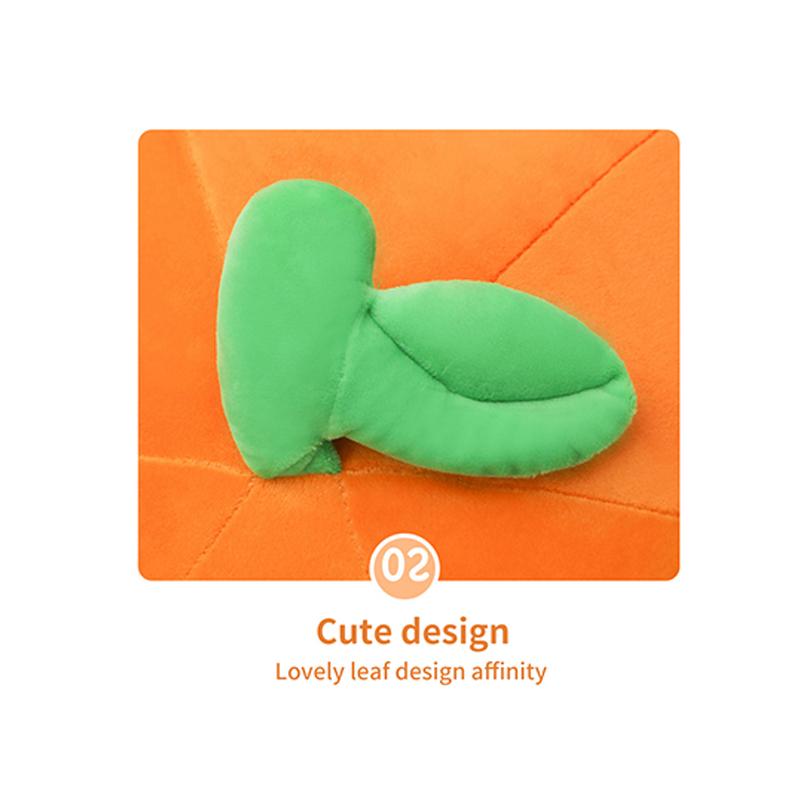 Orange Doll Plush Toy Happy Fruit Plush Pillow Soft Stuffed Food Plushie Kids Gift