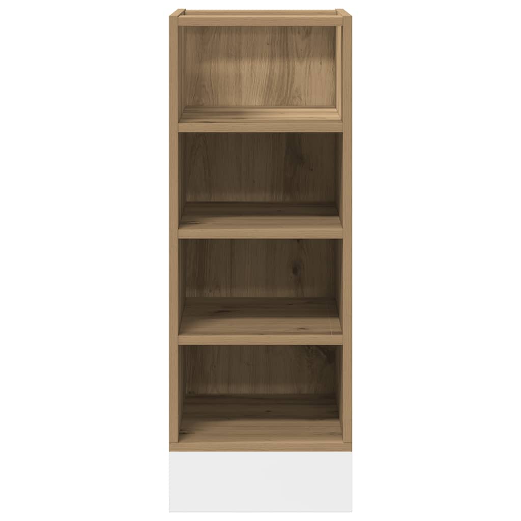 Vidaxl Kast, Artisan Eiken, 30X44,5X81,5 Cm, Materiaal Houtachtig