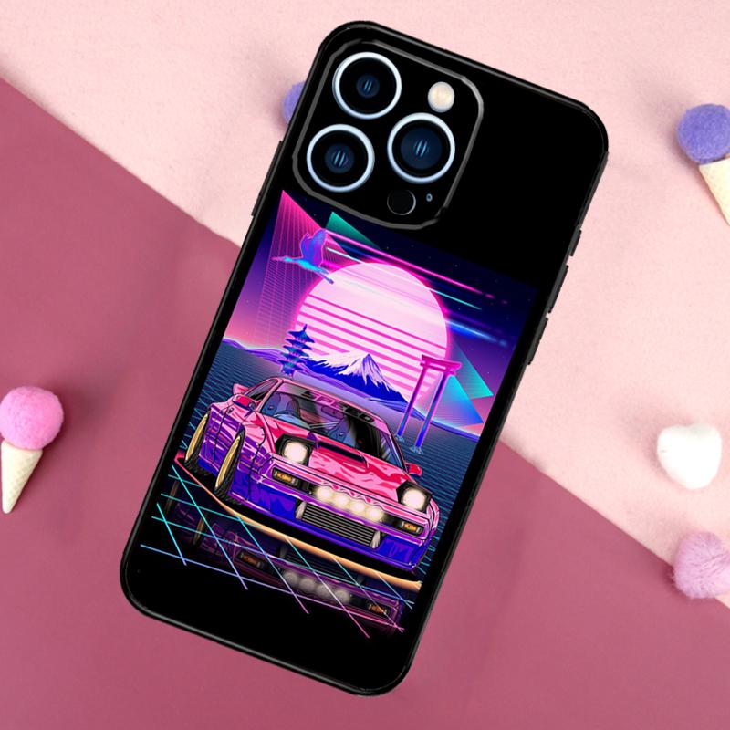 JDM Car RX7 MX5 Case For iPhone 16e 16 15 Pro Max 11 12 13 Mini 14 15 Pro Max 15 Plus XR Phone Back Cover