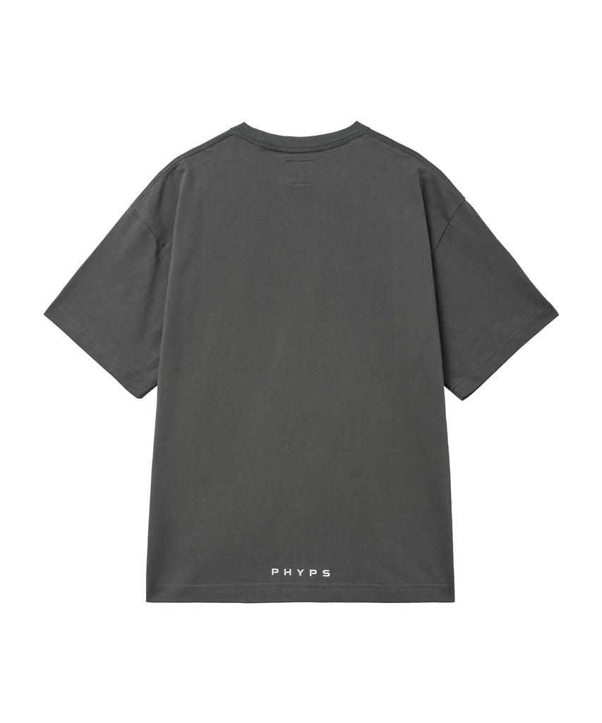 PHYPS MOTORCYCLE Honda Bear T-Shirt Dark Gray