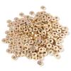 100-Pack Golden Flat Round CCB Spacer Rings for DIY Jewelry Making