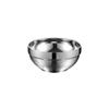 Stainless Steel Stackable Deep Dish Bowls Set - Multifunctional and Rust-Resistant, Includes Sizes from 11.5c… More
