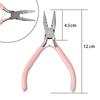 Cute Pink Handle Anti-slip Splicing and Fixing Jewelry Pliers Tools & Equipment Kit for DIY Jewelery Making Needlework