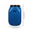 Long-Lasting Thick-Walled Food-Grade Container with Double Lid Versatile Square