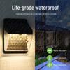 Waterproof Solar Street Lights with Motion Sensor for Courtyard, Yard, and Fence
