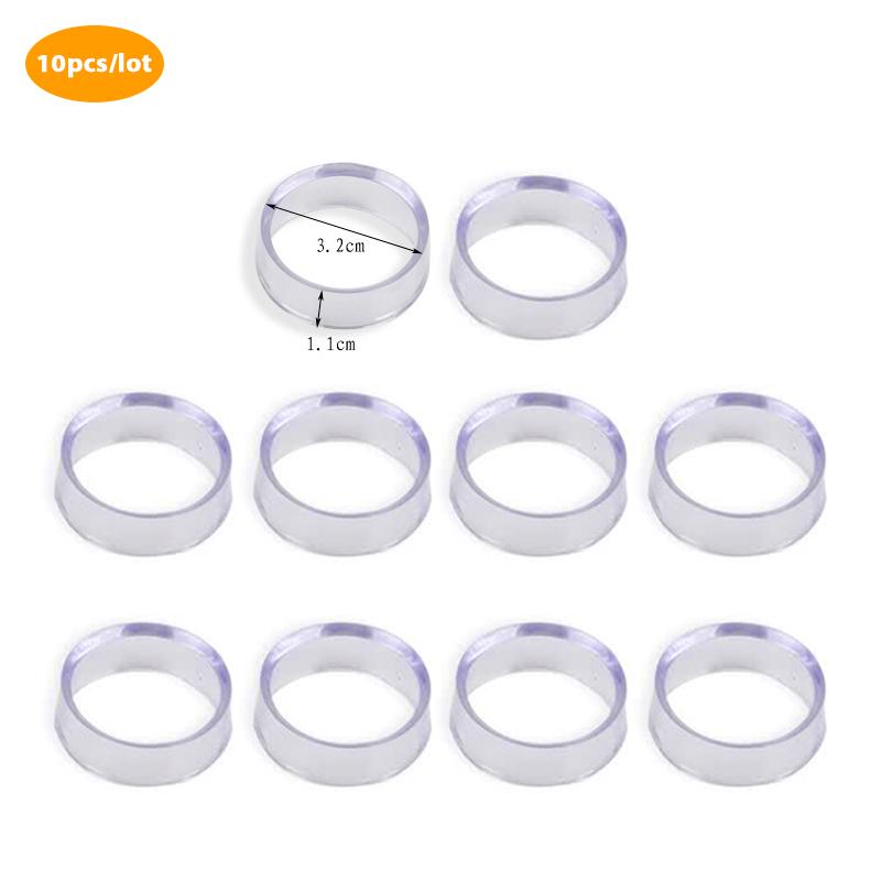 

10 шт. акриловый прозрачный держатель для подставки под сферу для поддержки основания шара